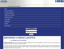 Tablet Screenshot of cressacr.com